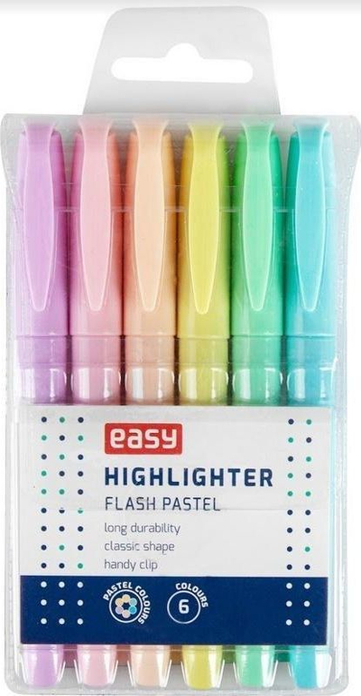 Markerë Easy Stationery, 6 copë
