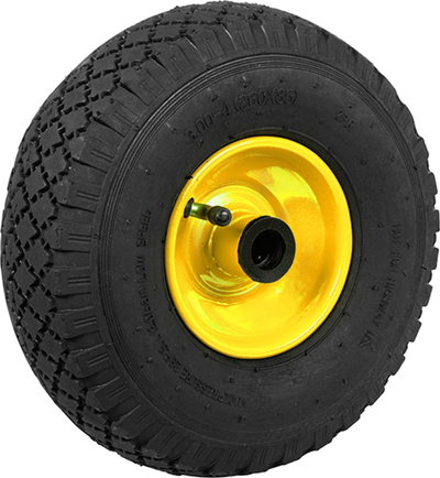 Тркало за количка GardenLine 26 cm, 260x85 3.00/4, капацитет 200 kg, црно