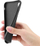 Kapak telefoni Dux Ducis Soft Suitcase Skin Lite, për iPhone X XS, i zi
