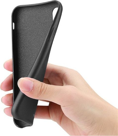 Kapak telefoni Dux Ducis Soft Suitcase Skin Lite, për iPhone X XS, i zi