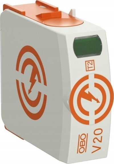 Mbrojtës tensioni Bettermann V20-0-280, Tipi 2, 20kA, 280V