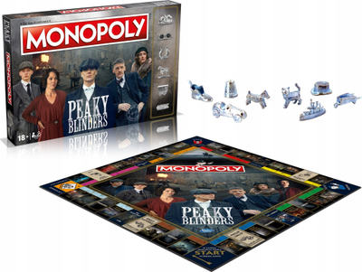 Lojë tavoline Monopoly Peaky Blinders, edicion special, për të rritur, shumëngjyrëshe