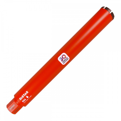 Kurorë shpimi diamanti Distar RS6, 62mm, 450mm, portokalli
