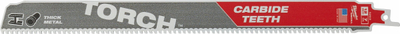 Teh sharre Milwaukee TORCH SAWZALL, 12\", 8TPI, karabit, set 5 copë