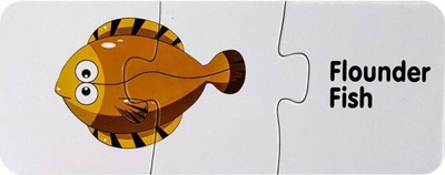 Puzzle edukative Lean Sport World of Oceans, 10 lidhje, për fëmijë 3+