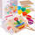 Lojë druri LearnHow Mosaic Puzzle, mozaik me rruaza, shumëngjyrëshe