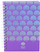 Fletore me spirale Legami Holographic Shells, A6, 80 fletë me viza, lejla