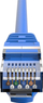 Kabllo rrjeti HP Ethernet CAT6 U UTP, 1m, RJ45, blu