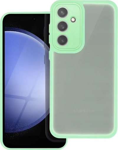 Futrollë variete për Samsung Galaxy S23 FE, TPU, me xham kamere, jeshile pistaccio