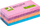Q-Connect Rainbow Brilliant Pad, 38x51 мм, 100 Листови, Различни Бои