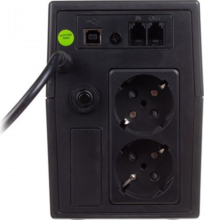 UPS line interactive Digitus DN-170064-LCD, 800VA 480W, me ekran LCD, i zi