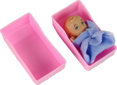 Kukull doktore LeanToys me aksesorë, flokë të gjata, me ngjyra