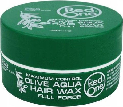 Dyll flokësh Red One Olive Aqua Full Force, maksimum kontroll, 150ml, jeshil