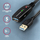 Kabllo USB Axagon ADR-305, USB A në USB A, 5 m, e zezë