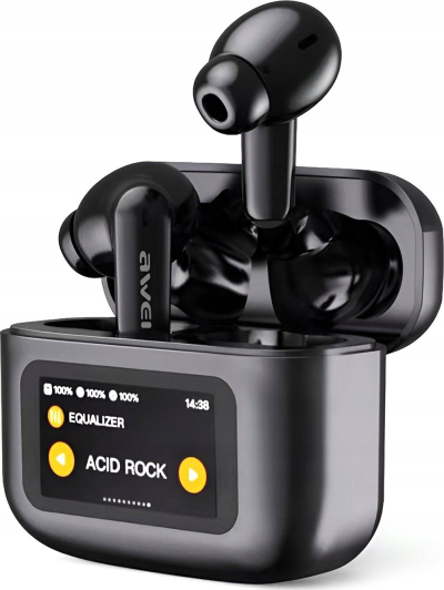 Kufje Awei T56, Bluetooth 5.4, ANC TWS, të zeza