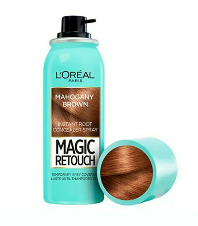 Sprej për flokë L'oreal Magic Retouch 6 Mahogany Brown, 75 ml