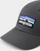 Kapelë trucker Patagonia P-6 Logo Lo Pro, rrjetë poliestër, unisex, gri e errët