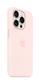 Маска Apple за iPhone 15 Pro Silicone Case со MagSafe, Light Pink
