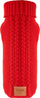 Triko për qen Chaba Red, jakë golf, madhësia XXL, e kuqe