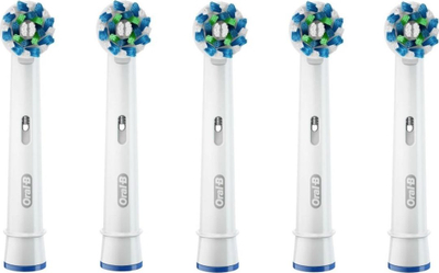Kokë për brushë elektrike Oral-B EB50-5, 5 copa, të bardha