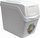 Set me kosha të mbeturinave Prosperplast (CEN-73067), 4 x 20 l, i bardhë 