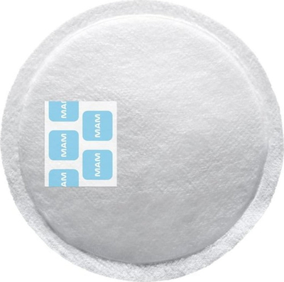 Jastëkë gjiri MAM Thin Nursing Pads, ditë e natë, 30 copë, të bardha