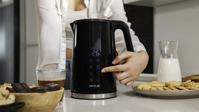 Ibrik elektrik Cecotec Thermosense 800 Neo, 1.7L, 2200W, inox