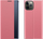 Këllëf telefoni Hurtel Sleep Case për iPhone 13 Pro Max, tip libër Smart Cover, rozë