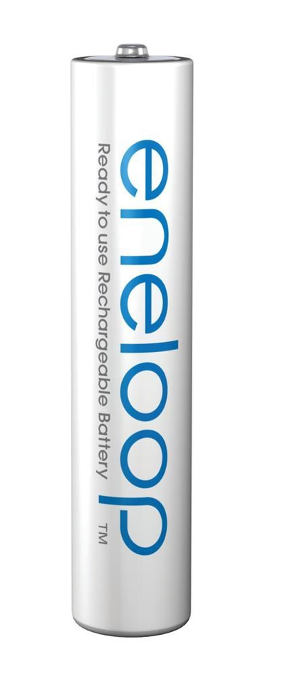 Bateri të rikarikueshme Panasonic Eneloop AAA, 800mAh, set 2 copë, blu