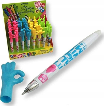 Stilolaps xhel i fshishëm Teka Penne, bojë blu, set me 40 copë, shumëngjyrësh