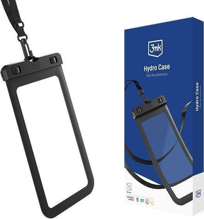 Këllëf uji universal 3MK Hydro Case, deri 7", IPX8, transparent