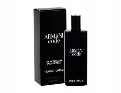 Машки парфем Giorgio Armani Armani Code, тоалетна вода, 15 ml