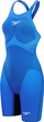 Kostum gare noti Speedo Fastskin LZR Pure Intent 2.0 Openback Kneeskin për goca, i miratuar nga FINA, blu me shkëlqim iridescent