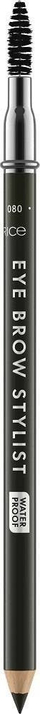 Молив за веѓи Catrice Eye Brow Stylist 080 Back to Black, со четка, 1g, црн