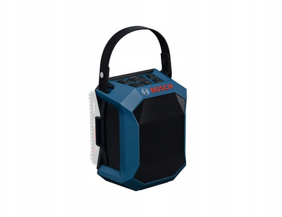 Bluetooth звучник Bosch Professional GPB 18V-1 C, систем 18V, USB C, сина боја