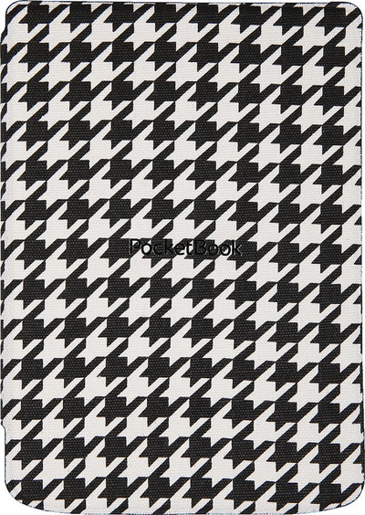 Mbulesë PocketBook Shell Cover Rhombus 6", për Verse dhe Verse Pro, bardh e zi