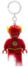 Приврзок за клучеви LEGO DC Super Heroes The Flash, фигура 3\", со LED светло, црвен