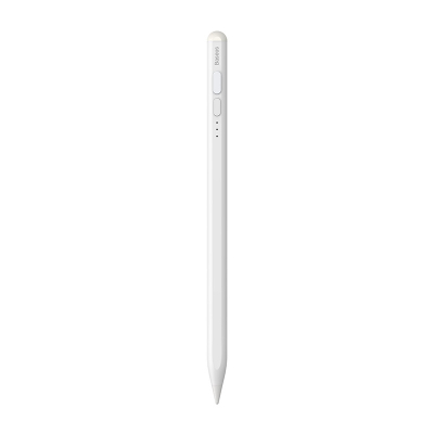 Laps dixhital Baseus Stylus Active, për iPad, tregues baterie, i bardhë