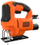 Sharrë elektrike vertikale Black+Decker BES603, 400W, prerje dru 60mm, portokalli e zezë