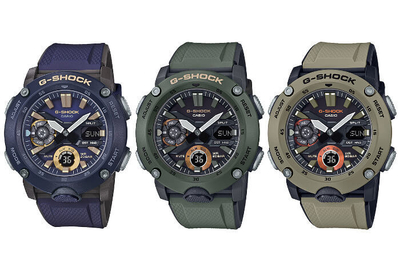 Orë dore Casio G-Shock Carbon Core Guard GA-2000-3AER (633)