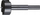 Freza Forstner Abraboro 34/90, Ø34mm, për dru, gri