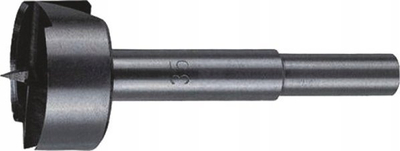 Freza Forstner Abraboro 34/90, Ø34mm, për dru, gri