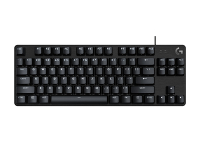 Tastierë gaming Logitech G413 TKL SE, mekanike, LED i bardhë, e zezë