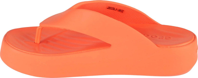 Shapka platformë Crocs Gataway Platform Flip Flop W 209410-84F, portokalli