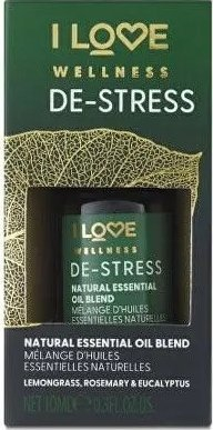 Vaj esencial I Love Wellness De-Stress, 10ml, citronella rozmarinë eukalipt livandë