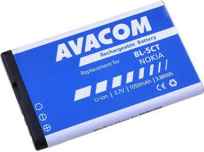Bateri telefoni Avacom GSNO BL5CT S1050A, 1050mAh, 3.7V, blu