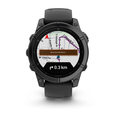 Ora sportive Garmin Fenix E, 47mm, GPS, e zezë