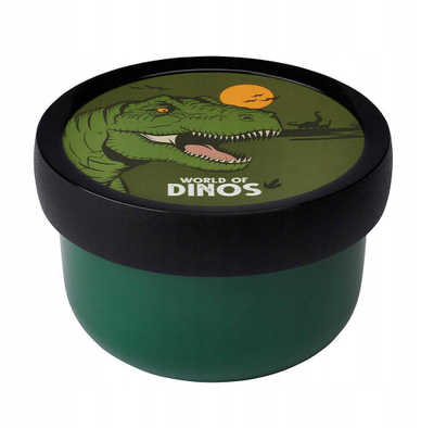 Shishe për fëmijë Dino Fruitbox, 300ml, me kapak praktik, shumëngjyrëshe