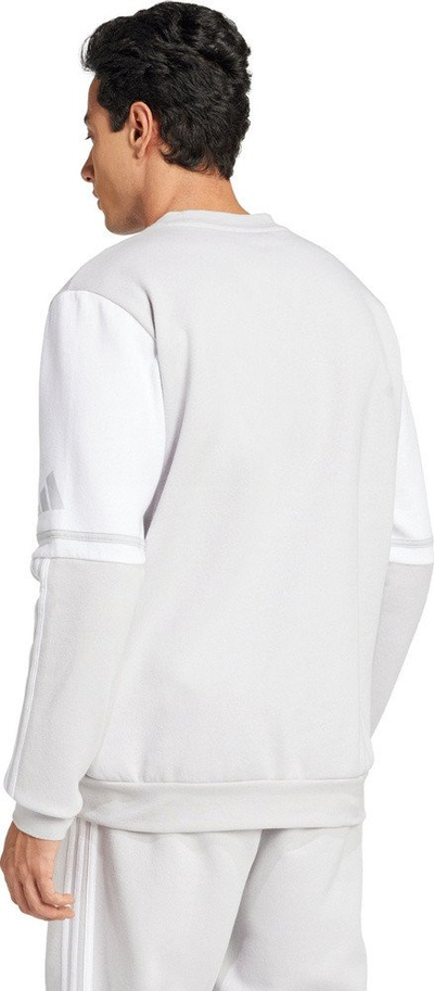 Bluzë sportive adidas Squadra 25 Sweat Crew M JD2960, për burra, pambuk poliester, e zezë