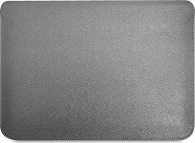 Çantë sleeve Guess 16", lëkurë eko, gri